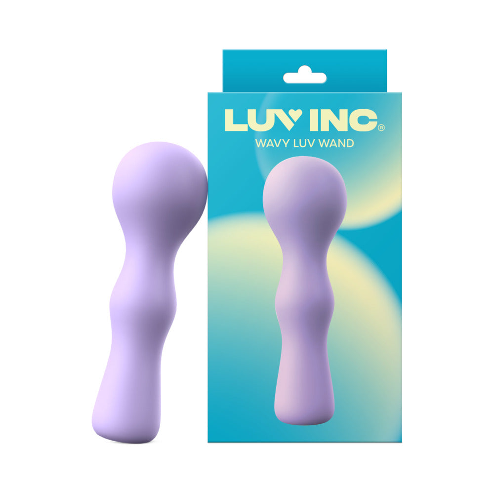 Luv Inc Ww37: Wavy Luv Wand Light Purple Vibrator
